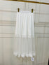 Women Trendy Lace Detail Long Skirts